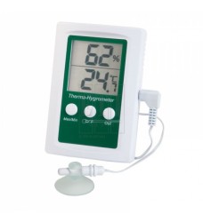 810-155 Υγρασιόμετρο με ενδείξεις μεγίστου-ελαχίστου & ένδειξη εξωτερικής θερμοκρασίας