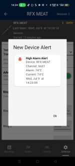 RFX Starter Kit Σύστημα ασύρματης μέτρησης θερμοκρασίας
