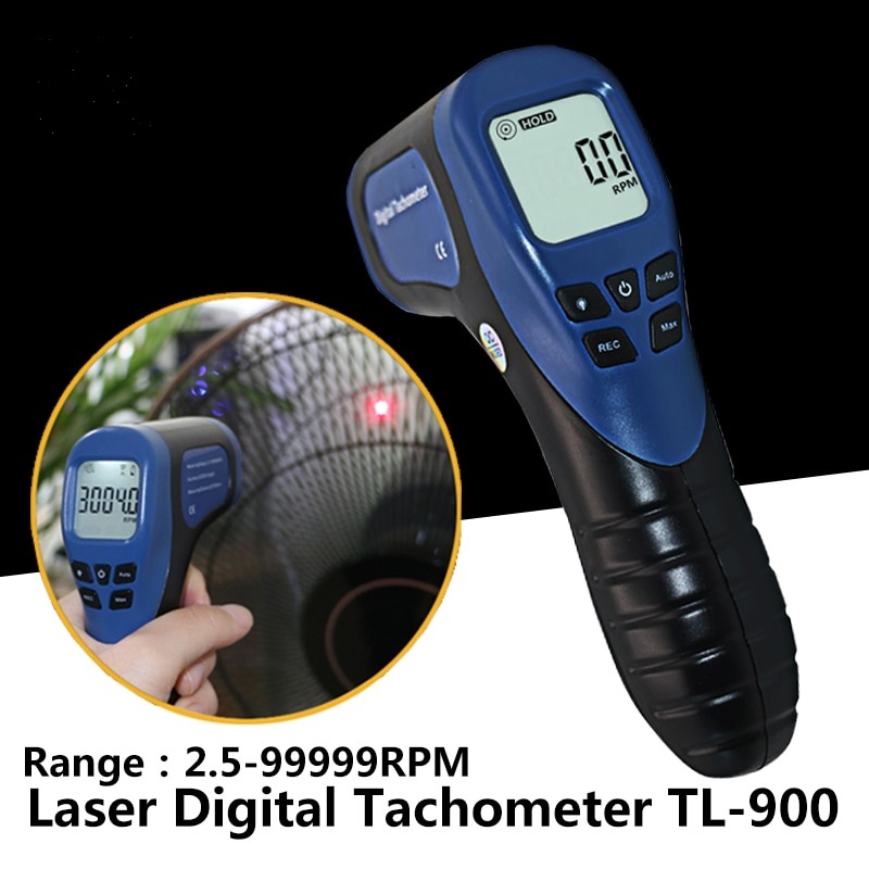 TL900: Laser Ταχόμετρο εξ’ αποστάσεως 99.999rpm