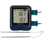 RF314Dual: Ασύρματο Καταγραφικό Θερμοκρασίας 2 σημείων υψηλής θερμοκρασίας